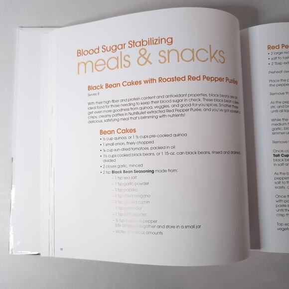 Lot of 2 Nutribullet Books Life Changing Recipes User Guide & Recipe Book - Picture 4 of 12